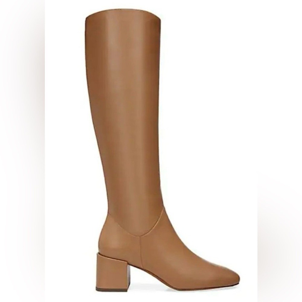 NWT Vince Kendra Knee-High Square Toe Boots Size 8.5 M